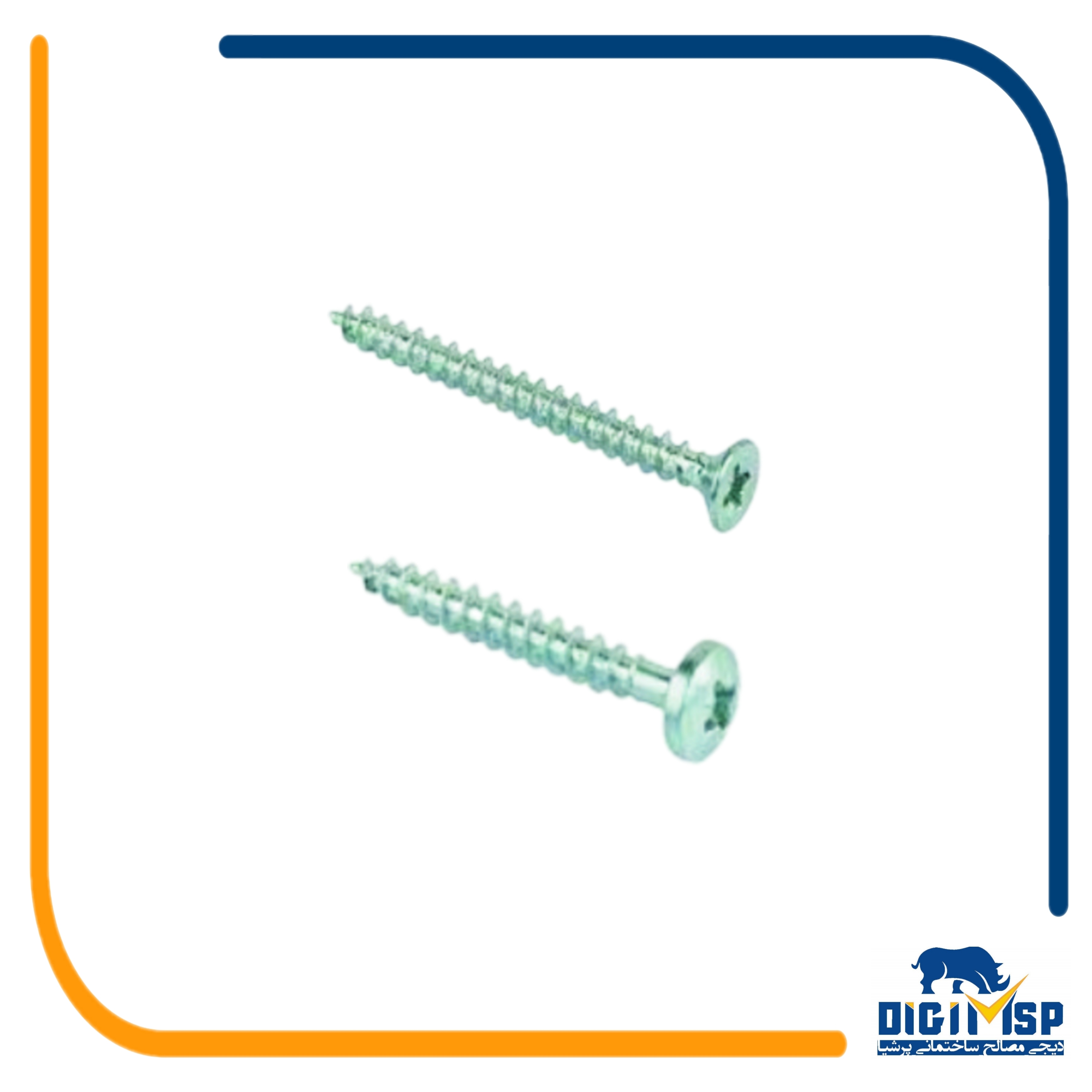 رول پلاک حلزونی فلزی (با پیچ) 